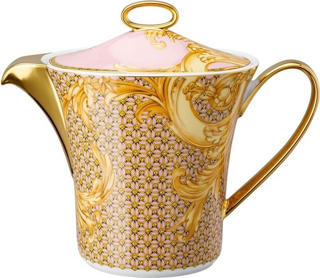 Rosenthal X Versace Printed Les Reves Byzantins Tea Pot