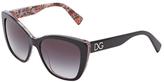 Thumbnail for your product : Dolce & Gabbana Floral Print Sunglasses