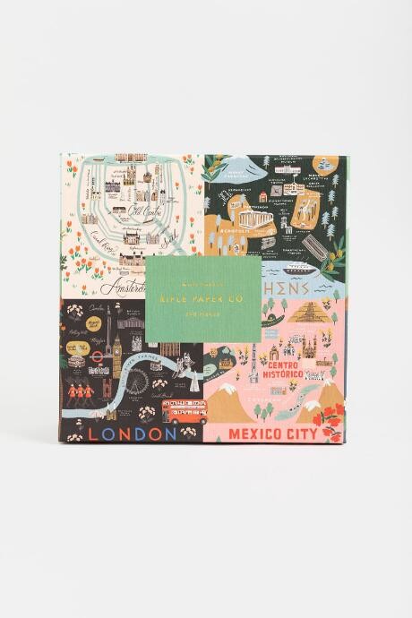 Rifle Paper Co. City Maps Jigsaw Puzzle