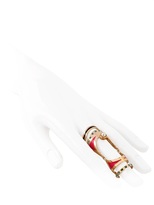 Thumbnail for your product : Maria Francesca Pepe Graffiti Collection Articulated Ring