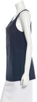 Thumbnail for your product : Barbara Bui Silk Embellished Top