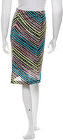 Thumbnail for your product : M Missoni Patterned Knee-Length Skirt