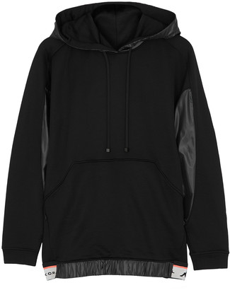 Koral Activewear X KAPPA Velo black jersey sweatshirt