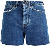 Thumbnail for your product : 3x1 Distressed denim shorts