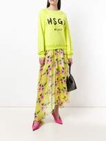 Thumbnail for your product : MSGM branded sweatshirt