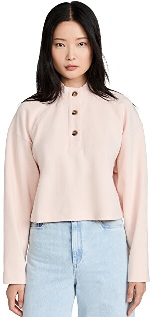 collared henley sweater