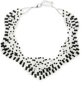 Thumbnail for your product : Nakamol Two-Tone Czech Crystal Star Necklace, Black/White