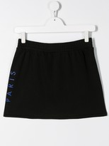 Thumbnail for your product : Kenzo Kids TEEN logo print skirt
