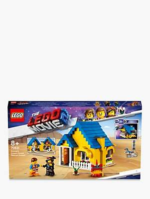 Lego THE MOVIE 2 Playtime 70831 2 in1 Emmet's Dream House/Rescue Rocket