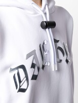 Thumbnail for your product : Diesel Metallic Gothic Logo Hoodie