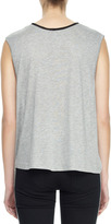 Thumbnail for your product : Faith Connexion Sleeveless Butterfly Blouse, Gray/Multi