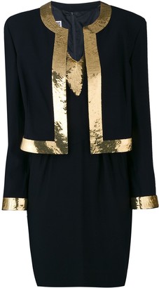 Moschino Pre Owned 1990's two-piece suit