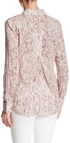 Thumbnail for your product : BCBGeneration Printed Long Sleeve Blouse