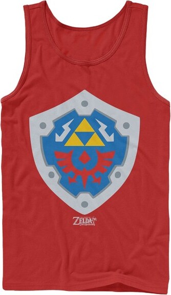 Nintendo Men's Legend of Zelda Hylian Shield T-Shirt Black