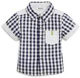 Thumbnail for your product : 3 Pommes Gingham Short-Sleeve Shirt