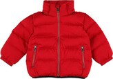 Thumbnail for your product : Givenchy Logo embroidery nylon down jacket