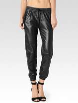 Thumbnail for your product : Paige Jadyn Pant - Black Leather