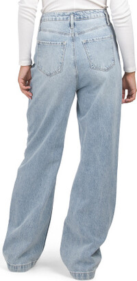 TJMAXX High Waist Pleat Front Baggy Jeans For Women