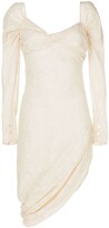 Thumbnail for your product : yuhan wang Lace Asymmetric Long-Sleeve Dress