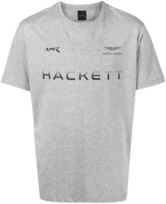 Hackett x Aston Martin logo-print T-shirt
