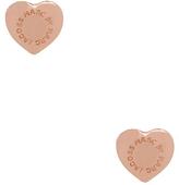 Thumbnail for your product : Marc by Marc Jacobs Domed Logo Heart Studs
