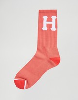 Thumbnail for your product : HUF Socks With Large Logo