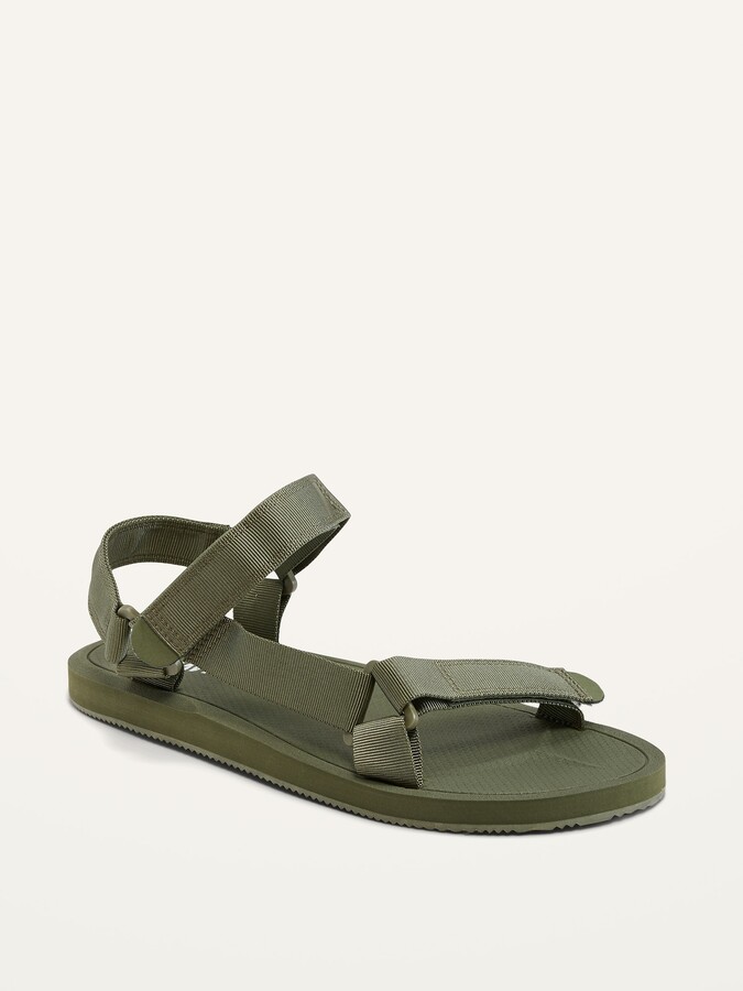 olive green flip flops old navy