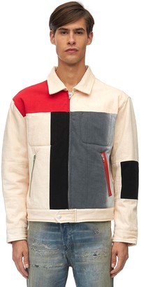 diesel white denim jacket