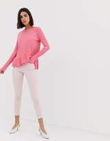 Thumbnail for your product : Warehouse Light Pink Skinny Jeans