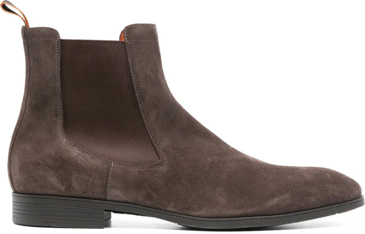 suede Chelsea boots