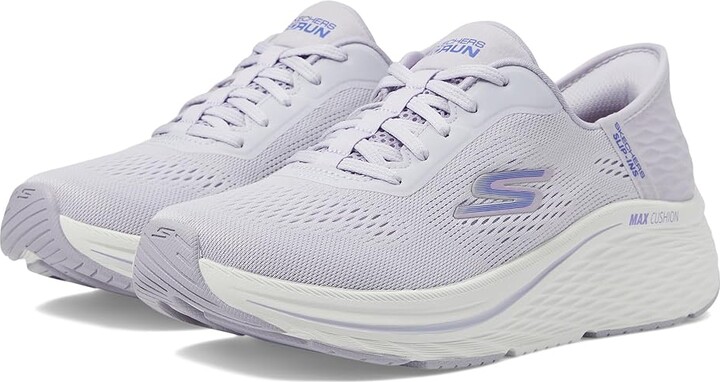 Skechers Max Cushioning Elite 2.0 Vanish Hands Free Slip-Ins Women's Shoes Lavender : 5.5 B - Medium Synthetic
