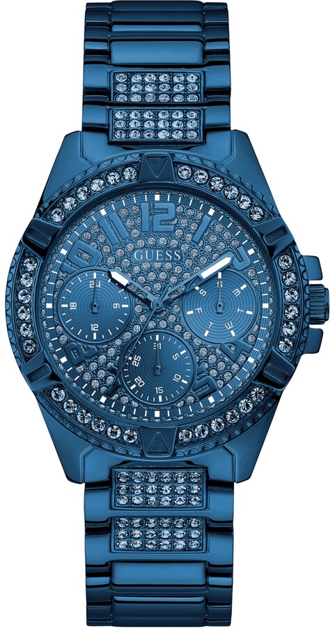 GUESS Blue Women's Watches | Shop the largest collection of fashion | ShopStyle