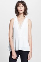 Thumbnail for your product : Rebecca Taylor Peplum Tank