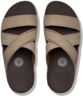 Thumbnail for your product : FitFlop ChiTM Leather Slide Sandals