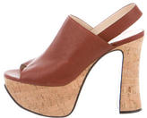 Thumbnail for your product : Chloé Leather Platform Sandals
