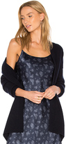 Thumbnail for your product : Vince Open Cardigan in Blue