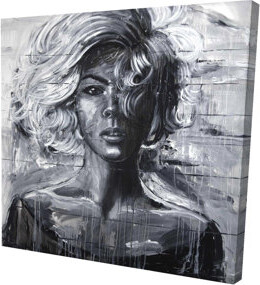 Begin Edition International Inc. Gentle Woman Industrial Bedroom Beauty Canvas | Home Decor