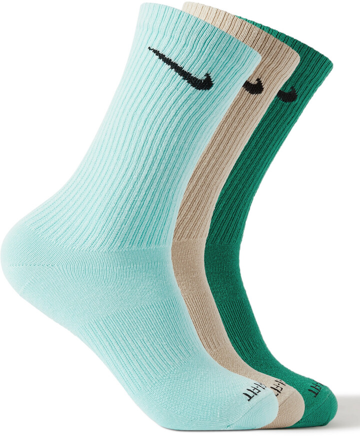 Mens Nike Dri Fit Socks | Shop the world's largest collection of fashion |  ShopStyle
