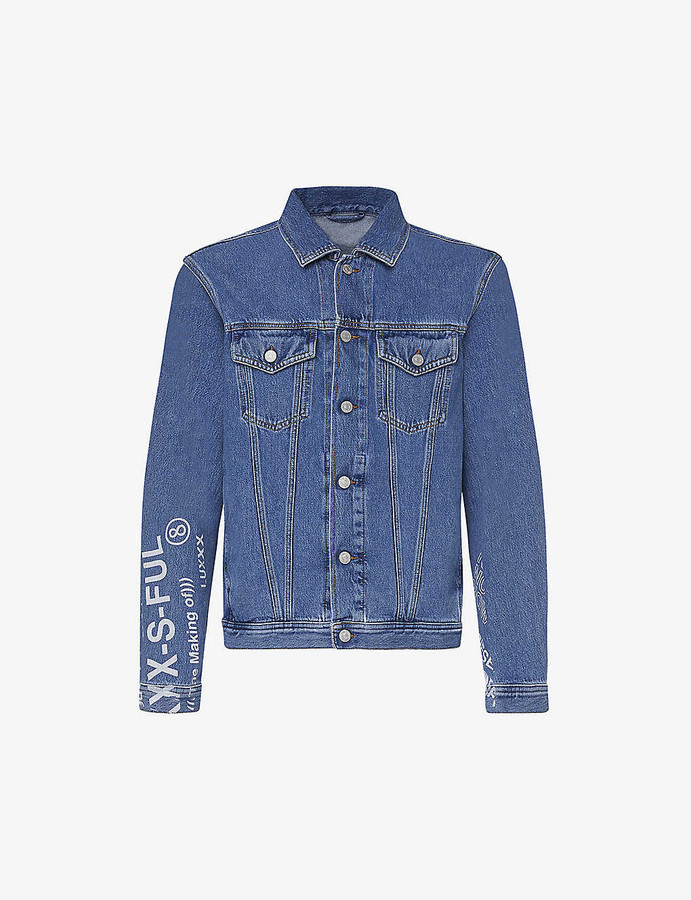 diesel nhill denim jacket