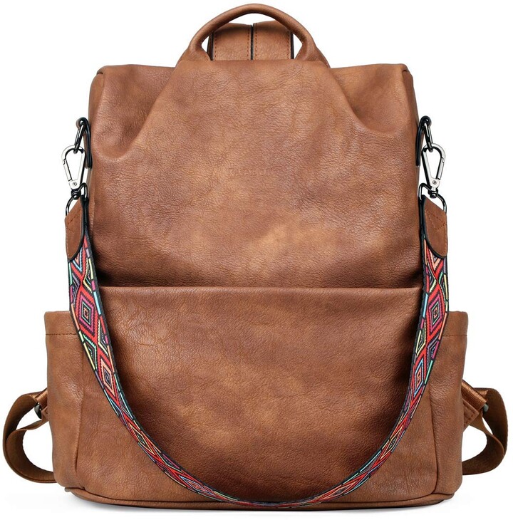 ladies leather ruckensacark uk