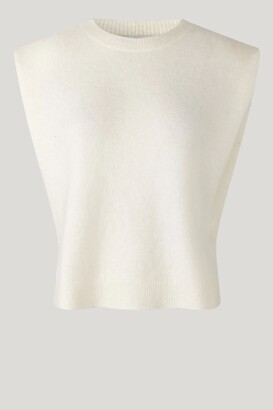 Just Female Coldy Knit Buttercream Vest