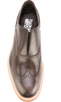 Thumbnail for your product : Ferragamo contrast sole brogues