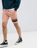 Thumbnail for your product : ONLY & SONS Jersey Shorts With Leg Stripe