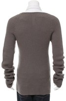 Thumbnail for your product : Rick Owens Merino Wool Longline Sweater