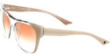 Thumbnail for your product : Dita Oversize Reflective Sunglasses