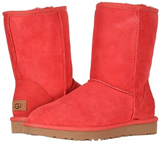red and black uggs