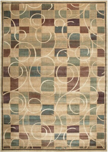 Nourison NourisonExpressionsBeigeAreaRugXP019'6\