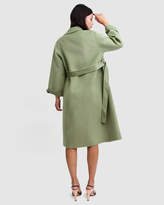 Thumbnail for your product : Belle & Bloom Stay Wild Oversized Wool Coat