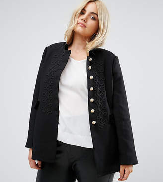Alice & You Tailored Military Blazer With Metal Trims