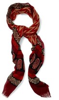 Thumbnail for your product : Lucky Brand Print Wool Scarf